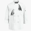 Eight Knot Button Chef Coat with Thermometer Pocket Thumbnail