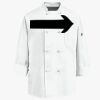 Eight Knot Button Chef Coat with Thermometer Pocket Thumbnail