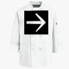 Eight Knot Button Chef Coat with Thermometer Pocket Thumbnail