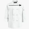 Eight Knot Button Chef Coat with Thermometer Pocket Thumbnail