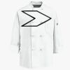 Eight Knot Button Chef Coat with Thermometer Pocket Thumbnail