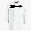 Eight Knot Button Chef Coat with Thermometer Pocket Thumbnail