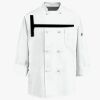 Eight Knot Button Chef Coat with Thermometer Pocket Thumbnail