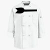 Eight Knot Button Chef Coat with Thermometer Pocket Thumbnail