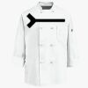 Eight Knot Button Chef Coat with Thermometer Pocket Thumbnail