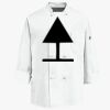 Eight Knot Button Chef Coat with Thermometer Pocket Thumbnail