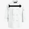 Eight Knot Button Chef Coat with Thermometer Pocket Thumbnail