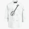 Eight Knot Button Chef Coat with Thermometer Pocket Thumbnail