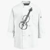 Eight Knot Button Chef Coat with Thermometer Pocket Thumbnail