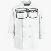Eight Knot Button Chef Coat with Thermometer Pocket Thumbnail
