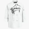 Eight Knot Button Chef Coat with Thermometer Pocket Thumbnail