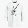 Eight Knot Button Chef Coat with Thermometer Pocket Thumbnail
