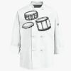 Eight Knot Button Chef Coat with Thermometer Pocket Thumbnail
