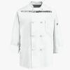 Eight Knot Button Chef Coat with Thermometer Pocket Thumbnail