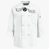 Eight Knot Button Chef Coat with Thermometer Pocket Thumbnail