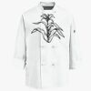 Eight Knot Button Chef Coat with Thermometer Pocket Thumbnail