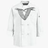 Eight Knot Button Chef Coat with Thermometer Pocket Thumbnail