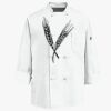 Eight Knot Button Chef Coat with Thermometer Pocket Thumbnail