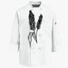 Eight Knot Button Chef Coat with Thermometer Pocket Thumbnail