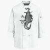 Eight Knot Button Chef Coat with Thermometer Pocket Thumbnail