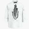 Eight Knot Button Chef Coat with Thermometer Pocket Thumbnail