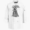 Eight Knot Button Chef Coat with Thermometer Pocket Thumbnail