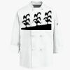 Eight Knot Button Chef Coat with Thermometer Pocket Thumbnail