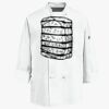 Eight Knot Button Chef Coat with Thermometer Pocket Thumbnail