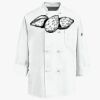 Eight Knot Button Chef Coat with Thermometer Pocket Thumbnail