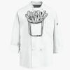 Eight Knot Button Chef Coat with Thermometer Pocket Thumbnail