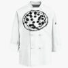 Eight Knot Button Chef Coat with Thermometer Pocket Thumbnail