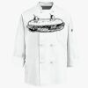Eight Knot Button Chef Coat with Thermometer Pocket Thumbnail