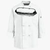 Eight Knot Button Chef Coat with Thermometer Pocket Thumbnail