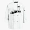 Eight Knot Button Chef Coat with Thermometer Pocket Thumbnail