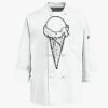 Eight Knot Button Chef Coat with Thermometer Pocket Thumbnail