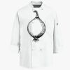 Eight Knot Button Chef Coat with Thermometer Pocket Thumbnail