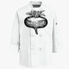 Eight Knot Button Chef Coat with Thermometer Pocket Thumbnail