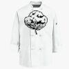 Eight Knot Button Chef Coat with Thermometer Pocket Thumbnail