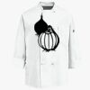 Eight Knot Button Chef Coat with Thermometer Pocket Thumbnail