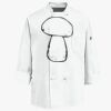 Eight Knot Button Chef Coat with Thermometer Pocket Thumbnail