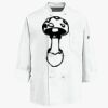 Eight Knot Button Chef Coat with Thermometer Pocket Thumbnail