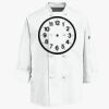 Eight Knot Button Chef Coat with Thermometer Pocket Thumbnail