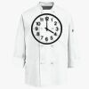 Eight Knot Button Chef Coat with Thermometer Pocket Thumbnail