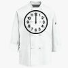 Eight Knot Button Chef Coat with Thermometer Pocket Thumbnail