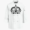 Eight Knot Button Chef Coat with Thermometer Pocket Thumbnail