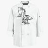 Eight Knot Button Chef Coat with Thermometer Pocket Thumbnail