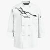 Eight Knot Button Chef Coat with Thermometer Pocket Thumbnail