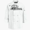Eight Knot Button Chef Coat with Thermometer Pocket Thumbnail