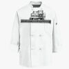Eight Knot Button Chef Coat with Thermometer Pocket Thumbnail