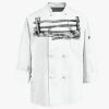 Eight Knot Button Chef Coat with Thermometer Pocket Thumbnail